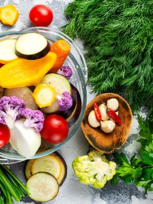 healthy vegetables and greens